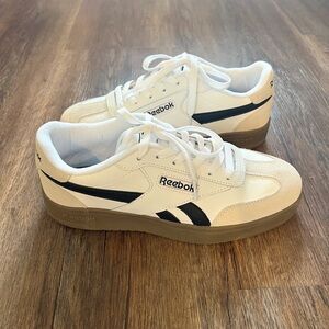 Reebok Women’s White and Black Sneakers